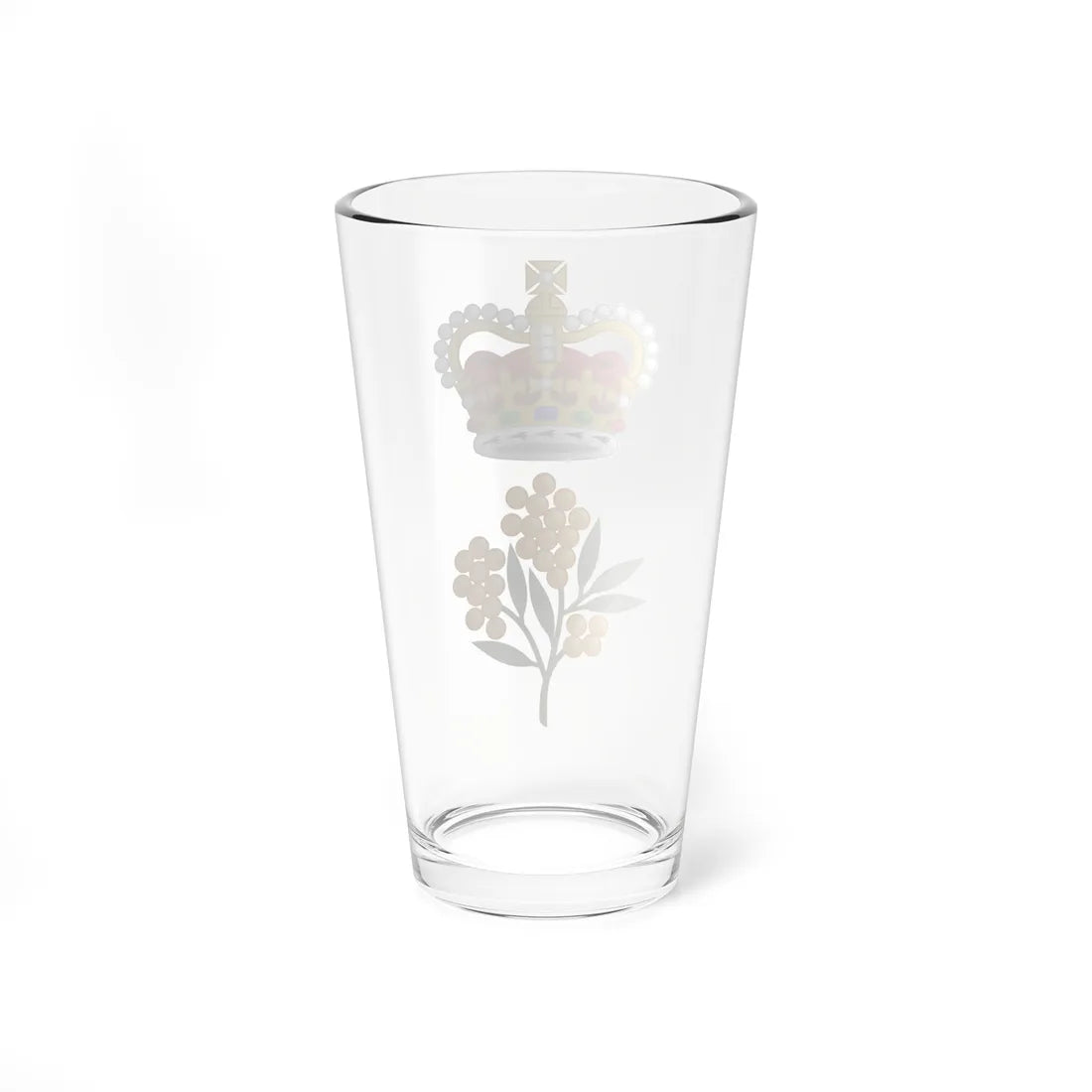 Badge of the Governor-General of Australia St Edwards Crown (Australia) (Coat of Arms) Pint Glass 16oz - Go Mug Yourself