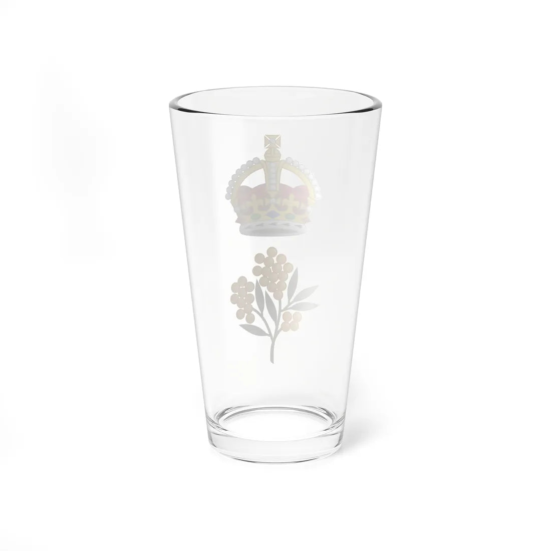 Badge of the Governor-General of Australia Tudor Crown (Australia) (Coat of Arms) Pint Glass 16oz - Go Mug Yourself