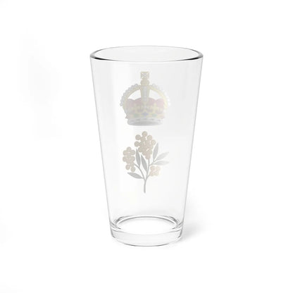 Badge of the Governor-General of Australia Tudor Crown (Australia) (Coat of Arms) Pint Glass 16oz - Go Mug Yourself