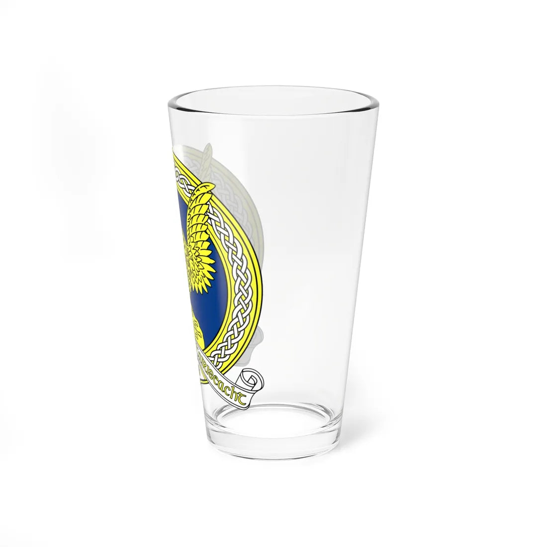 Badge of the Irish Air Corps (Ireland) (Coat of Arms) Pint Glass 16oz - Go Mug Yourself