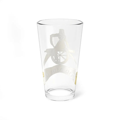 Badge of the Irish Artillery Corps (Ireland) (Coat of Arms) Pint Glass 16oz - Go Mug Yourself