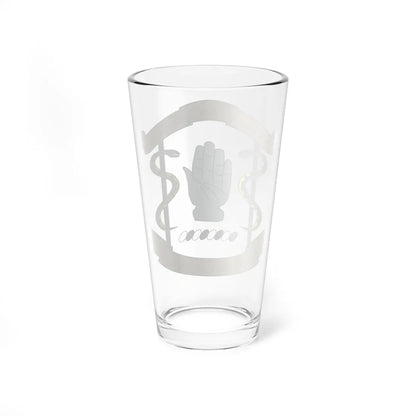 Badge of the Irish Medical Corps (Ireland) (Coat of Arms) Pint Glass 16oz - Go Mug Yourself