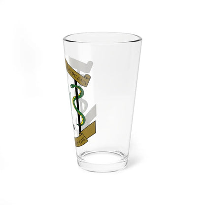 Badge of the Irish Medical Corps (Ireland) (Coat of Arms) Pint Glass 16oz - Go Mug Yourself