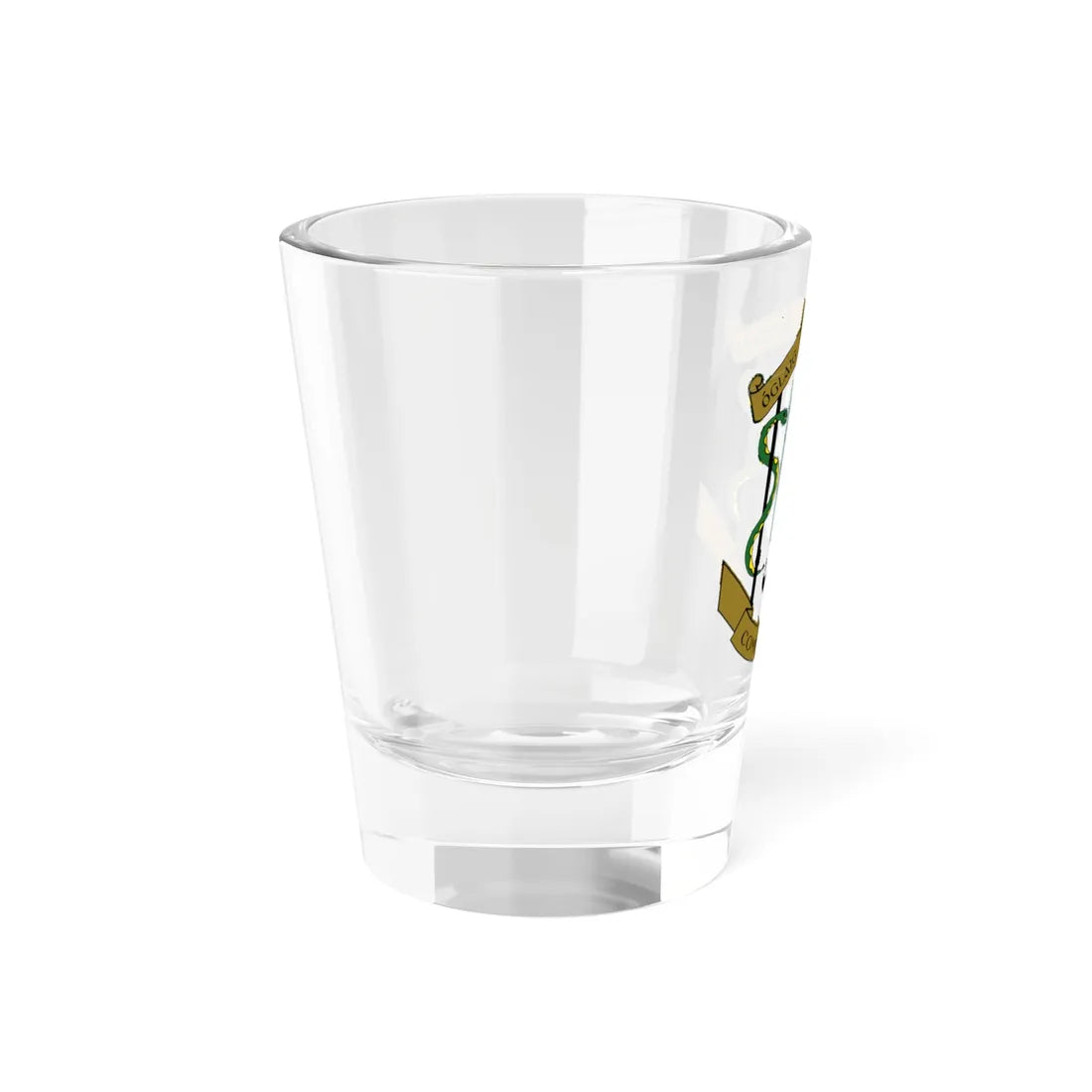 Badge of the Irish Medical Corps (Ireland) (Coat of Arms) Shot Glass 1.5oz - Go Mug Yourself