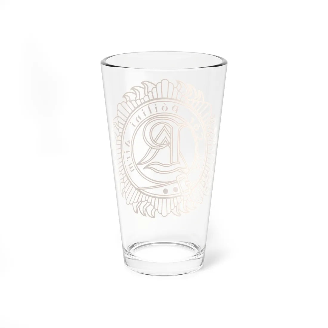 Badge of the Irish Military Police Corps (Ireland) (Coat of Arms) Pint Glass 16oz - Go Mug Yourself
