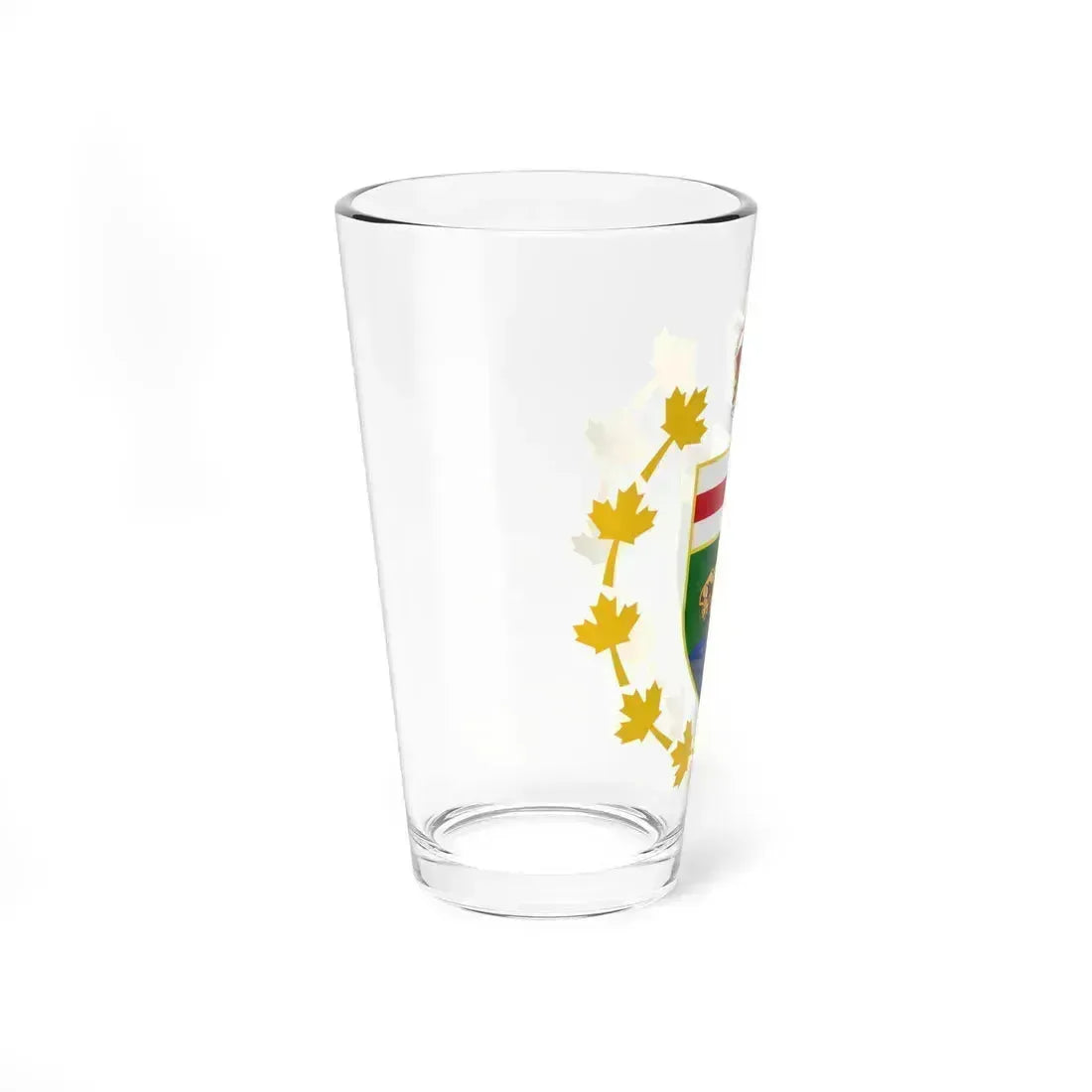 Badge of the Lieutenant-Governor of Manitoba (Canada) (Coat of Arms) Pint Glass 16oz - Go Mug Yourself
