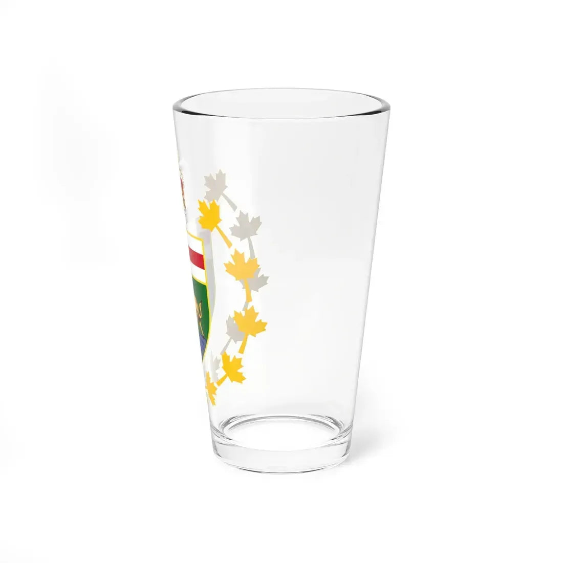 Badge of the Lieutenant-Governor of Manitoba (Canada) (Coat of Arms) Pint Glass 16oz - Go Mug Yourself