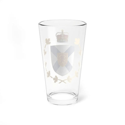 Badge of the Lieutenant-Governor of Nova Scotia (Canada) (Coat of Arms) Pint Glass 16oz - Go Mug Yourself