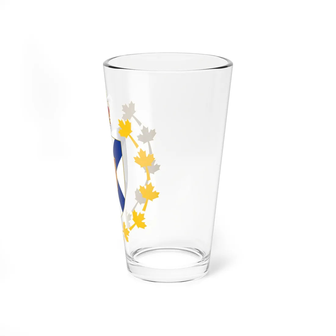 Badge of the Lieutenant-Governor of Nova Scotia (Canada) (Coat of Arms) Pint Glass 16oz - Go Mug Yourself