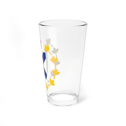 Badge of the Lieutenant-Governor of Nova Scotia (Canada) (Coat of Arms) Pint Glass 16oz - Go Mug Yourself