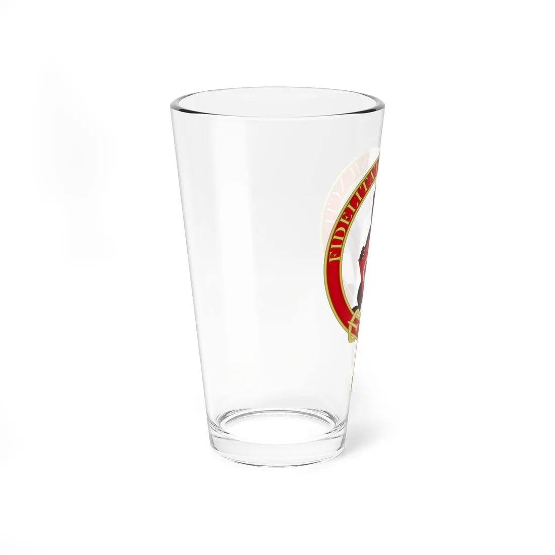 Badge of the Monarchist League of Canada (Canada) (Coat of Arms) Pint Glass 16oz - Go Mug Yourself