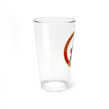 Badge of the Monarchist League of Canada (Canada) (Coat of Arms) Pint Glass 16oz - Go Mug Yourself