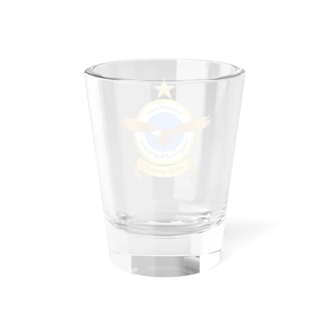 Badge of the Myanmar Air force (Myanmar) (Coat of Arms) Shot Glass 1.5oz - Go Mug Yourself