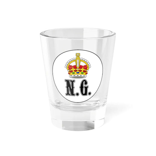 Badge of the New Guinea Protectorate 1884-1888 (Guinea) (Coat of Arms) Shot Glass 1.5oz 1.5oz - Go Mug Yourself