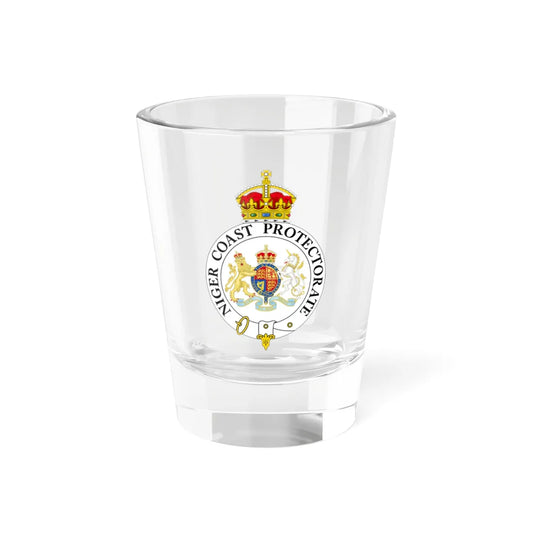 Badge of the Niger Coast Protectorate (Niger) (Coat of Arms) Shot Glass 1.5oz 1.5oz - Go Mug Yourself