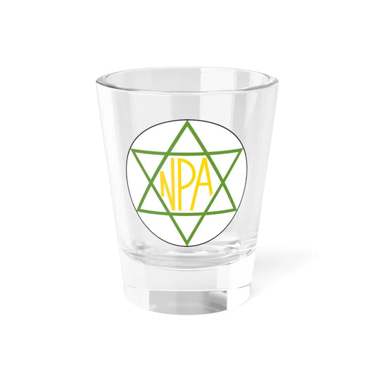 Badge of the Nigerian Ports Authority 1955-1960 (Niger) (Coat of Arms) Shot Glass 1.5oz 1.5oz - Go Mug Yourself