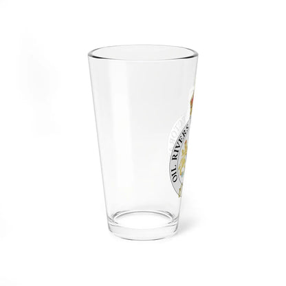 Badge of the Oil Rivers Protectorate (Niger) (Coat of Arms) Pint Glass 16oz - Go Mug Yourself