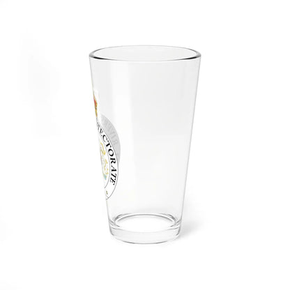 Badge of the Oil Rivers Protectorate (Niger) (Coat of Arms) Pint Glass 16oz - Go Mug Yourself