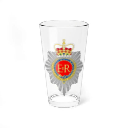Badge of the Royal Canadian Army Service Corps (Canada) (Coat of Arms) Pint Glass 16oz 16oz - Go Mug Yourself