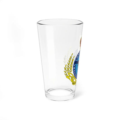 Badge of the Royal Malaysian Air Force (Malaysia) (Coat of Arms) Pint Glass 16oz - Go Mug Yourself
