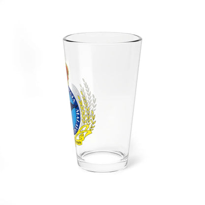Badge of the Royal Malaysian Air Force (Malaysia) (Coat of Arms) Pint Glass 16oz - Go Mug Yourself