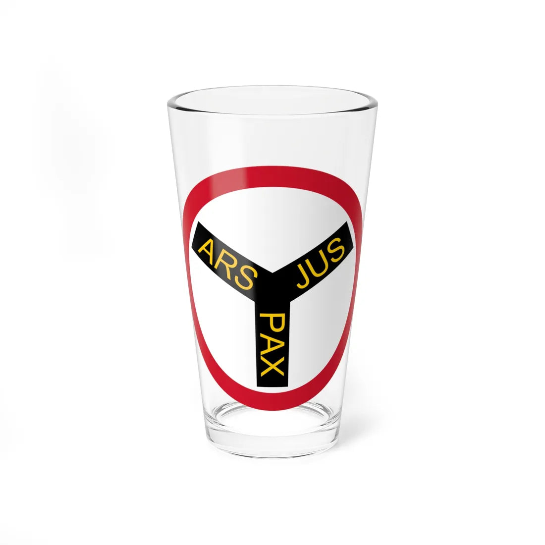 Badge of the Royal Niger Company (Niger) (Coat of Arms) Pint Glass 16oz 16oz - Go Mug Yourself