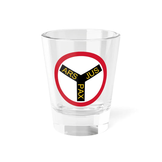 Badge of the Royal Niger Company (Niger) (Coat of Arms) Shot Glass 1.5oz 1.5oz - Go Mug Yourself