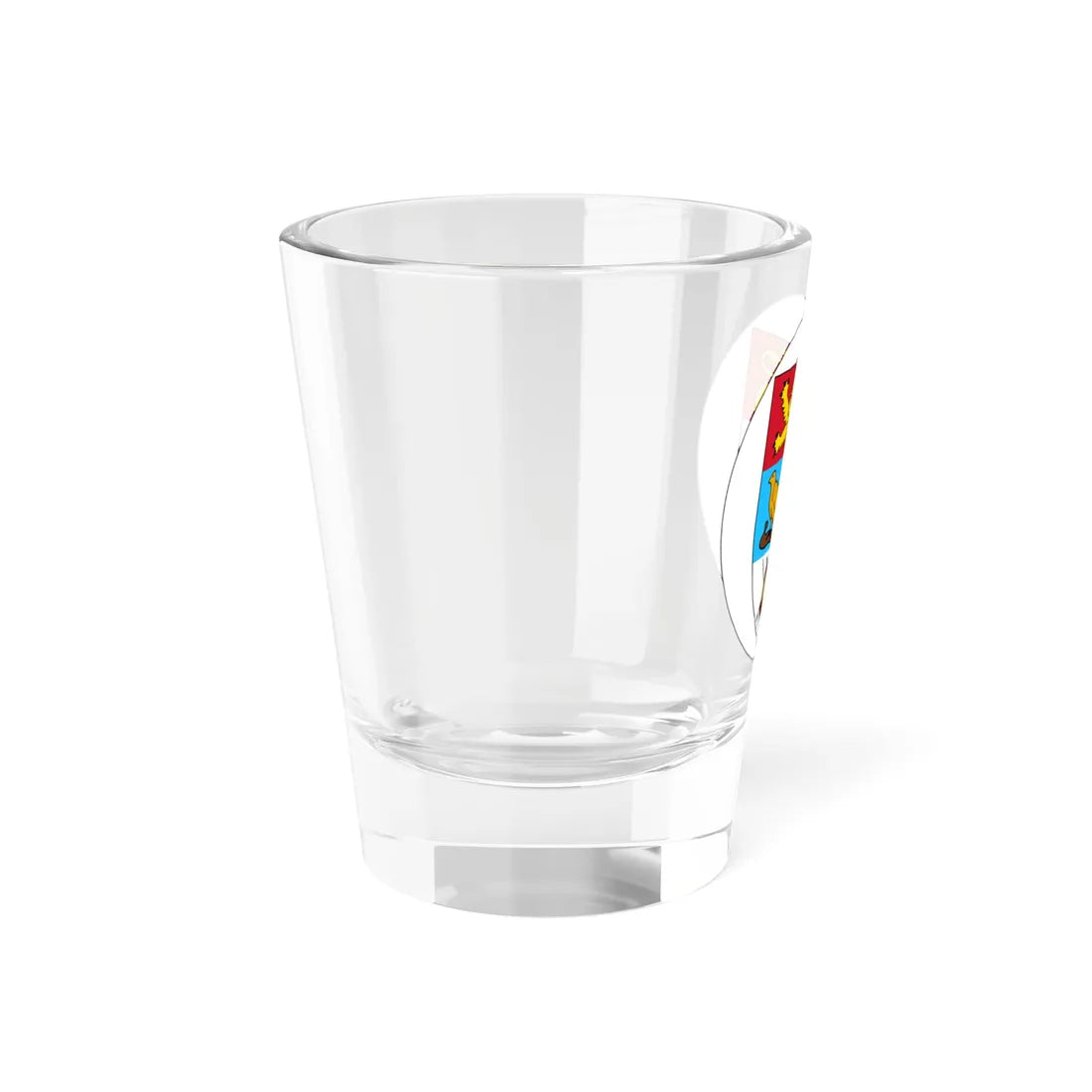 Badge of the Solomon Islands 1956-1978 (Solomon Islands) (Coat of Arms) Shot Glass 1.5oz - Go Mug Yourself