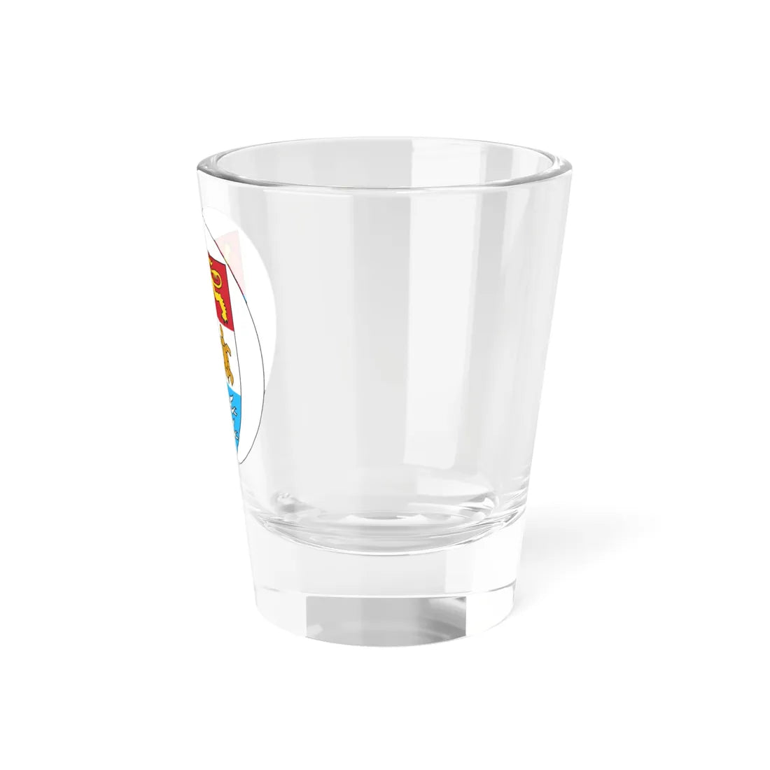 Badge of the Solomon Islands 1956-1978 (Solomon Islands) (Coat of Arms) Shot Glass 1.5oz - Go Mug Yourself
