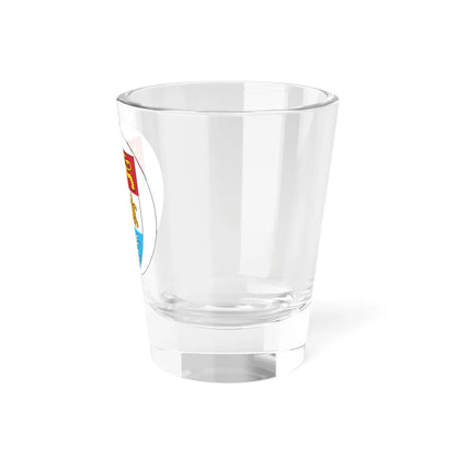Badge of the Solomon Islands 1956-1978 (Solomon Islands) (Coat of Arms) Shot Glass 1.5oz - Go Mug Yourself
