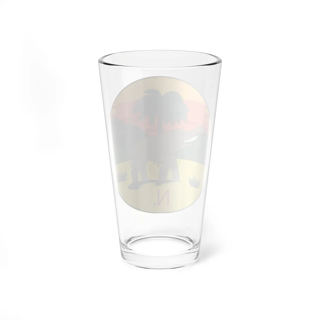 Badge of the Southern Nigeria Protectorate 1906-1914 (Niger) (Coat of Arms) Pint Glass 16oz - Go Mug Yourself