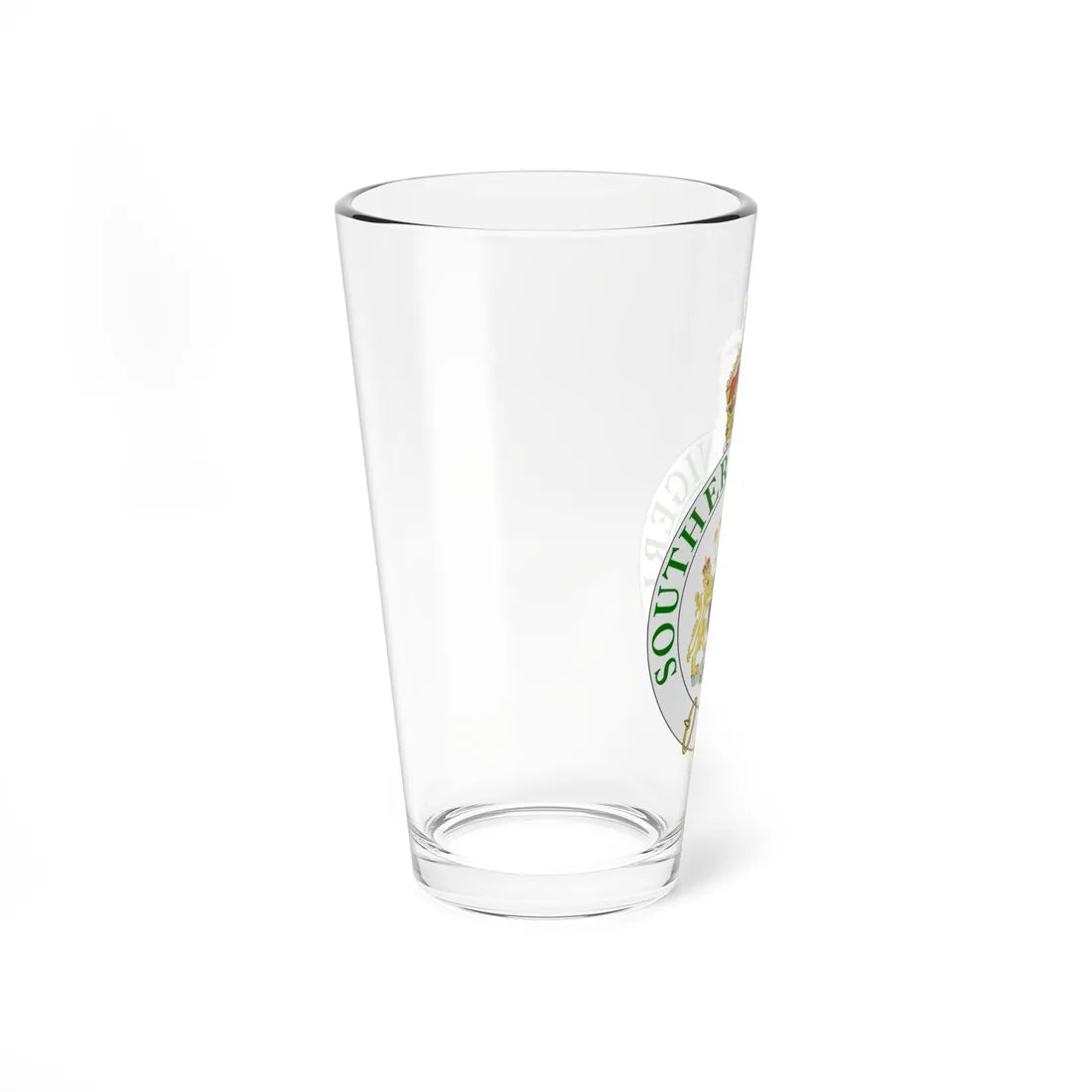 Badge of the Southern Nigeria Protectorate (Niger) (Coat of Arms) Pint Glass 16oz - Go Mug Yourself