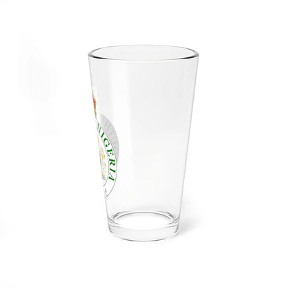 Badge of the Southern Nigeria Protectorate (Niger) (Coat of Arms) Pint Glass 16oz - Go Mug Yourself