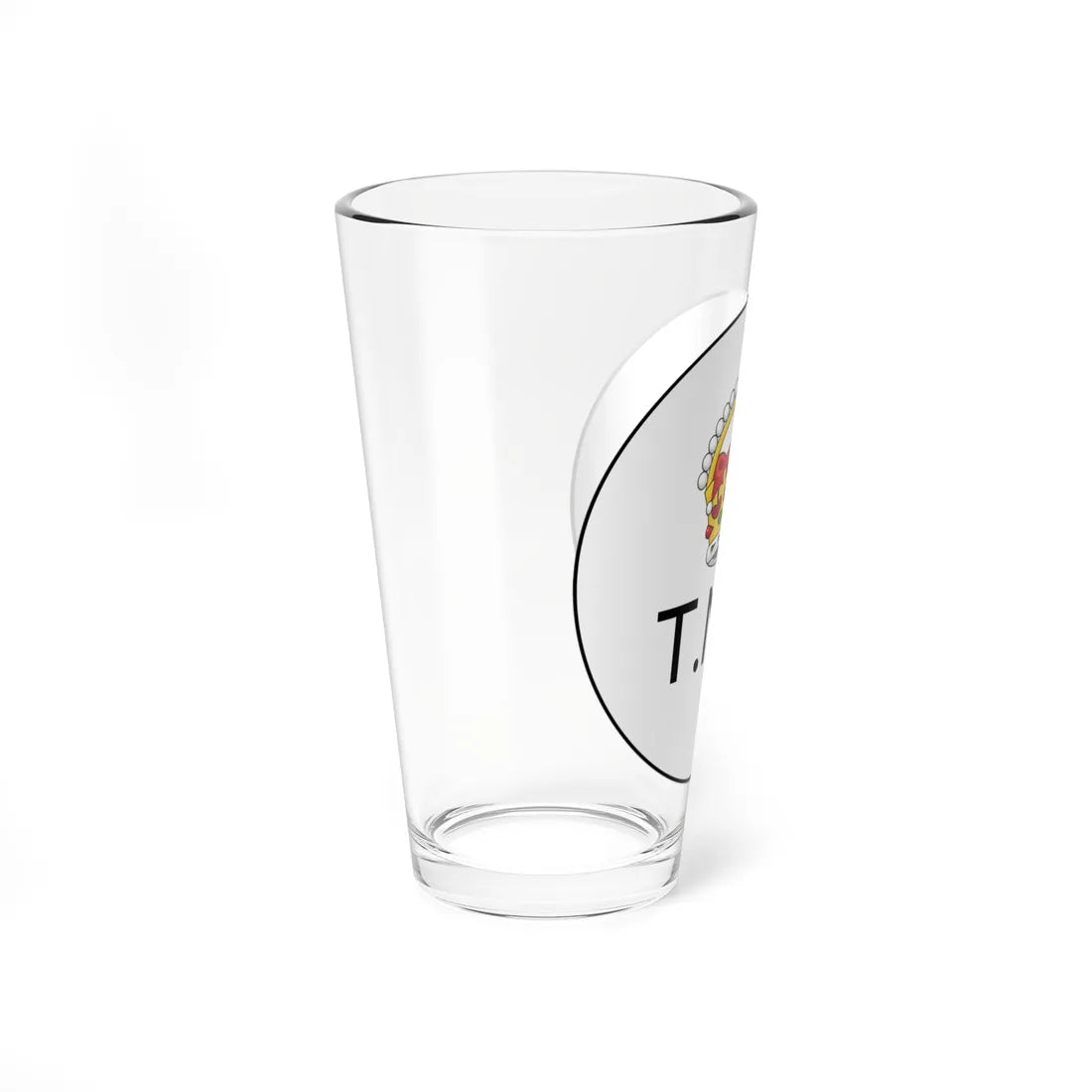 Badge of the Territory of New Guinea (Guinea) (Coat of Arms) Pint Glass 16oz - Go Mug Yourself