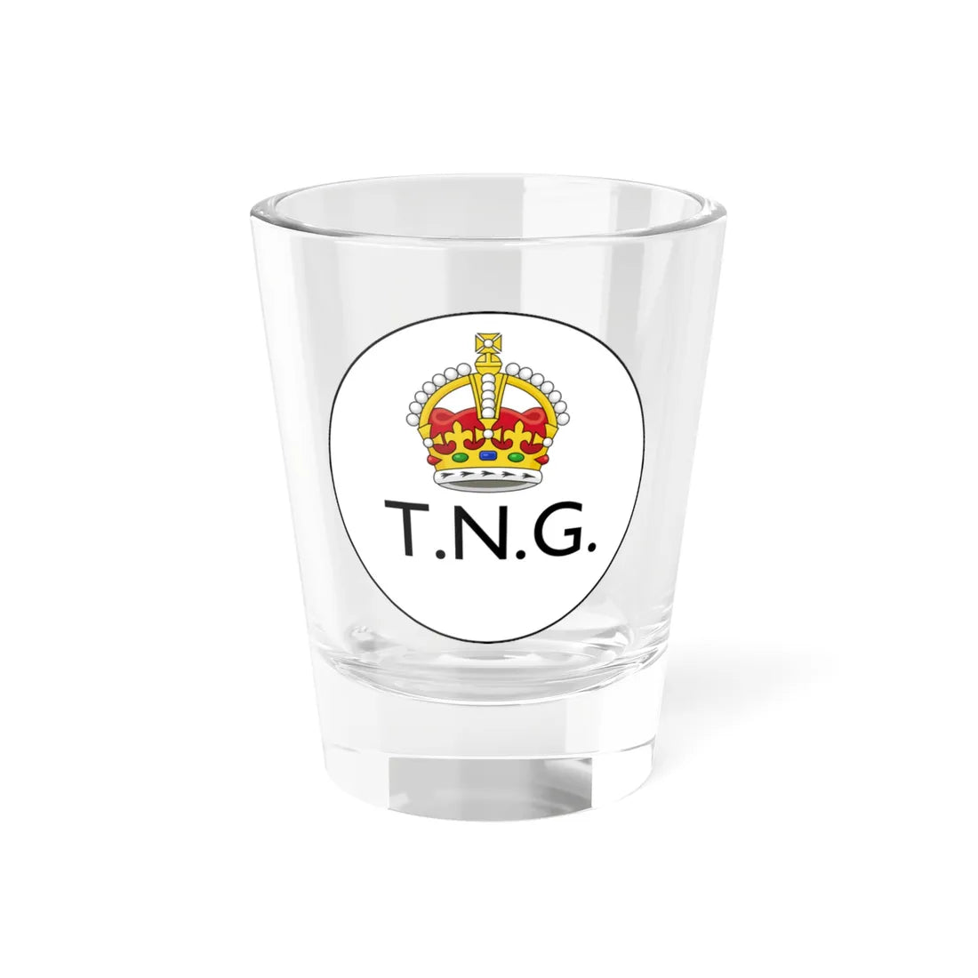 Badge of the Territory of New Guinea (Guinea) (Coat of Arms) Shot Glass 1.5oz 1.5oz - Go Mug Yourself
