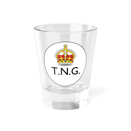 Badge of the Territory of New Guinea (Guinea) (Coat of Arms) Shot Glass 1.5oz 1.5oz - Go Mug Yourself