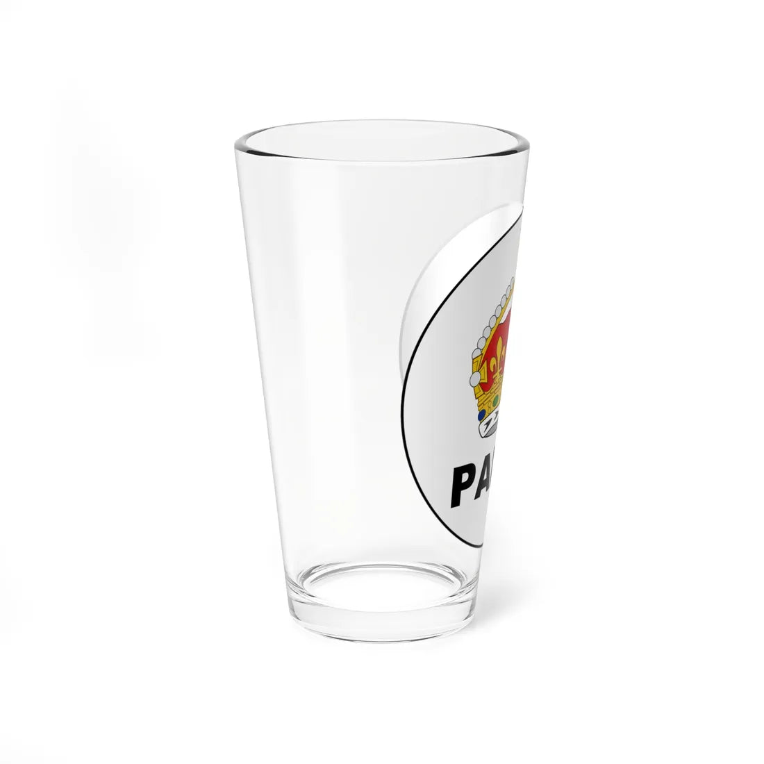 Badge of the Territory of Papua (Guinea) (Coat of Arms) Pint Glass 16oz - Go Mug Yourself