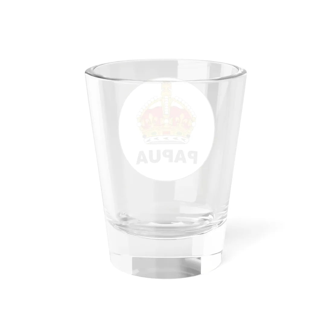 Badge of the Territory of Papua (Guinea) (Coat of Arms) Shot Glass 1.5oz - Go Mug Yourself