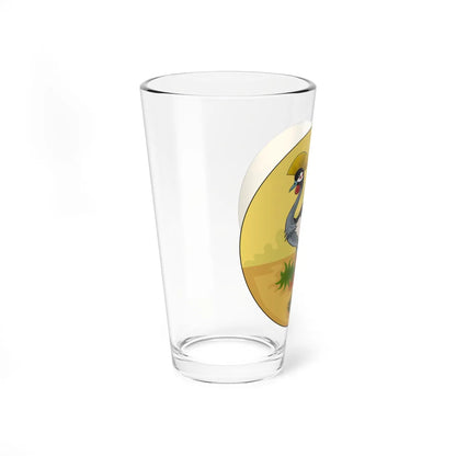 Badge of the Uganda Protectorate (Uganda) (Coat of Arms) Pint Glass 16oz - Go Mug Yourself