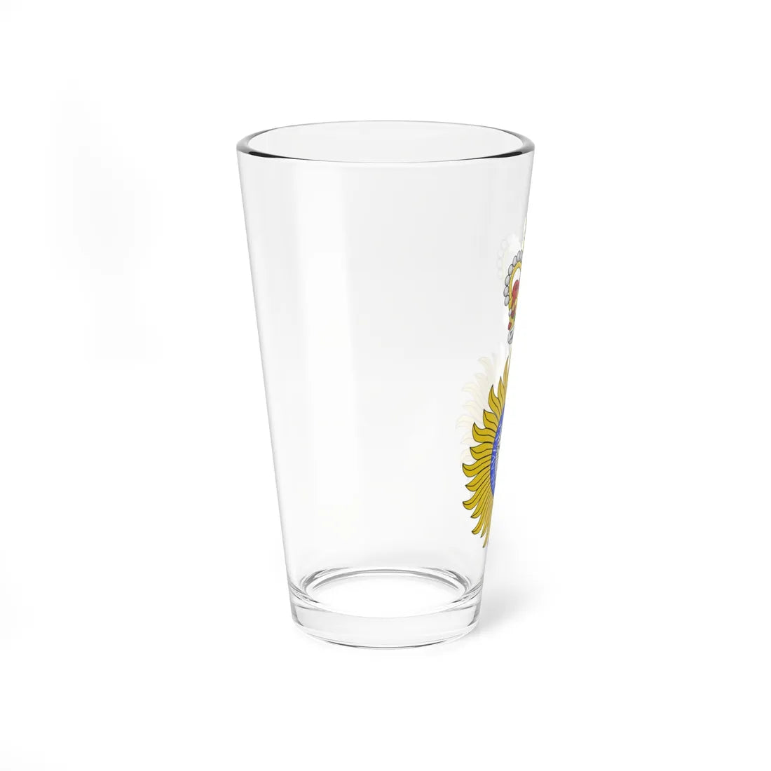 Badge of the Viceroy of India 1876-1904 (India) (Coat of Arms) Pint Glass 16oz - Go Mug Yourself