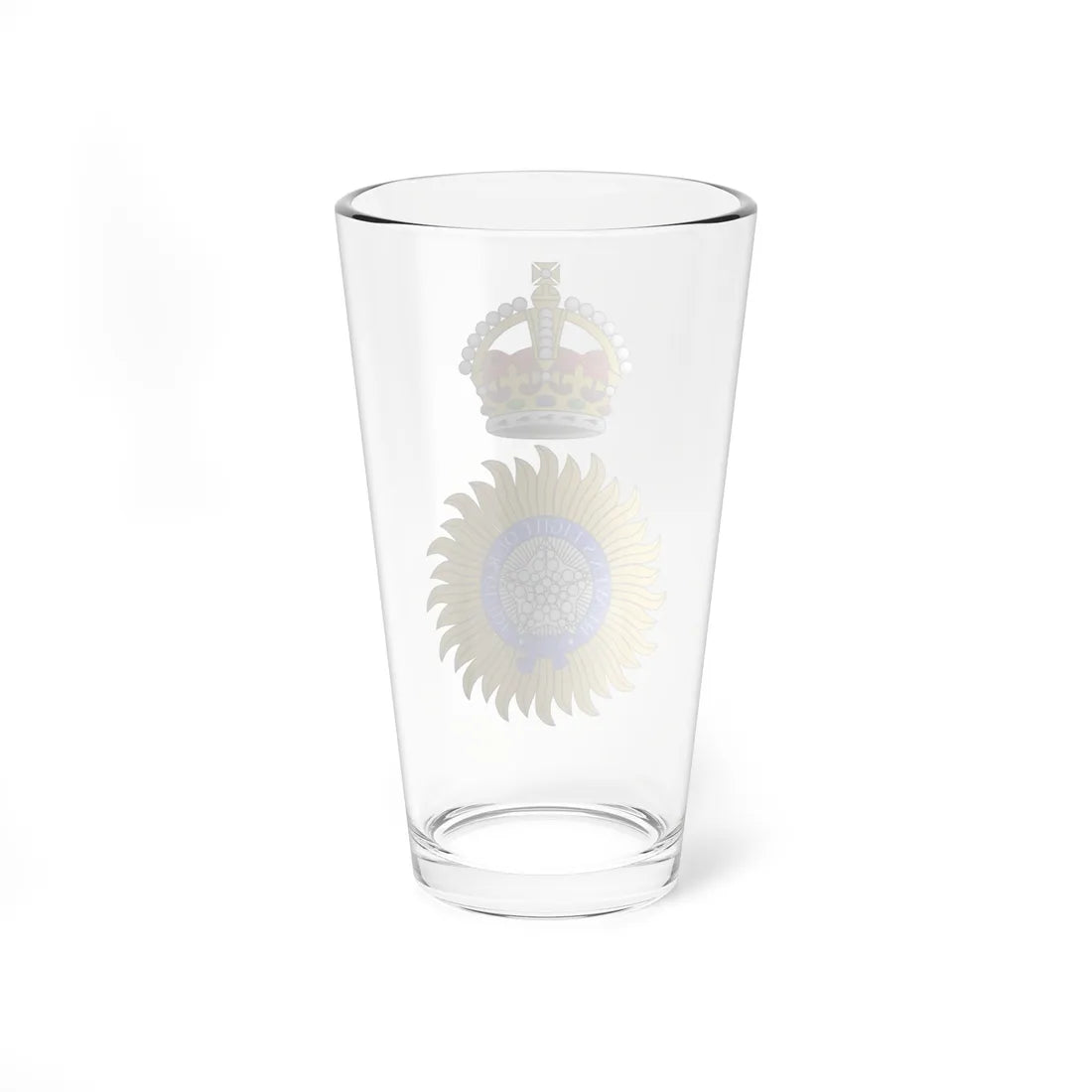 Badge of the Viceroy of India (India) (Coat of Arms) Pint Glass 16oz - Go Mug Yourself