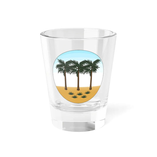 Badge of the Western Samoa Trust Territory (Samoa) (Coat of Arms) Shot Glass 1.5oz 1.5oz - Go Mug Yourself