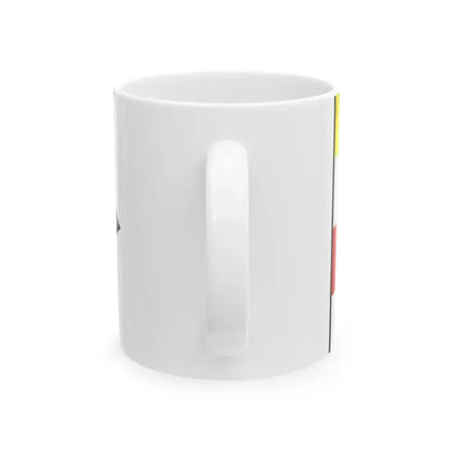 Badin Banska Bystrica Flag (Slovakia) White Coffee Mug - Go Mug Yourself