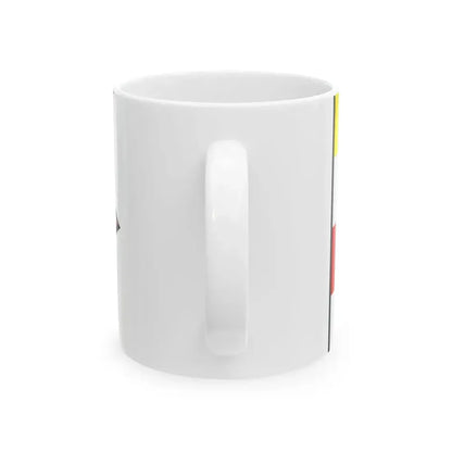 Badin Banska Bystrica Flag (Slovakia) White Coffee Mug - Go Mug Yourself