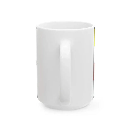 Badin Banska Bystrica Flag (Slovakia) White Coffee Mug - Go Mug Yourself