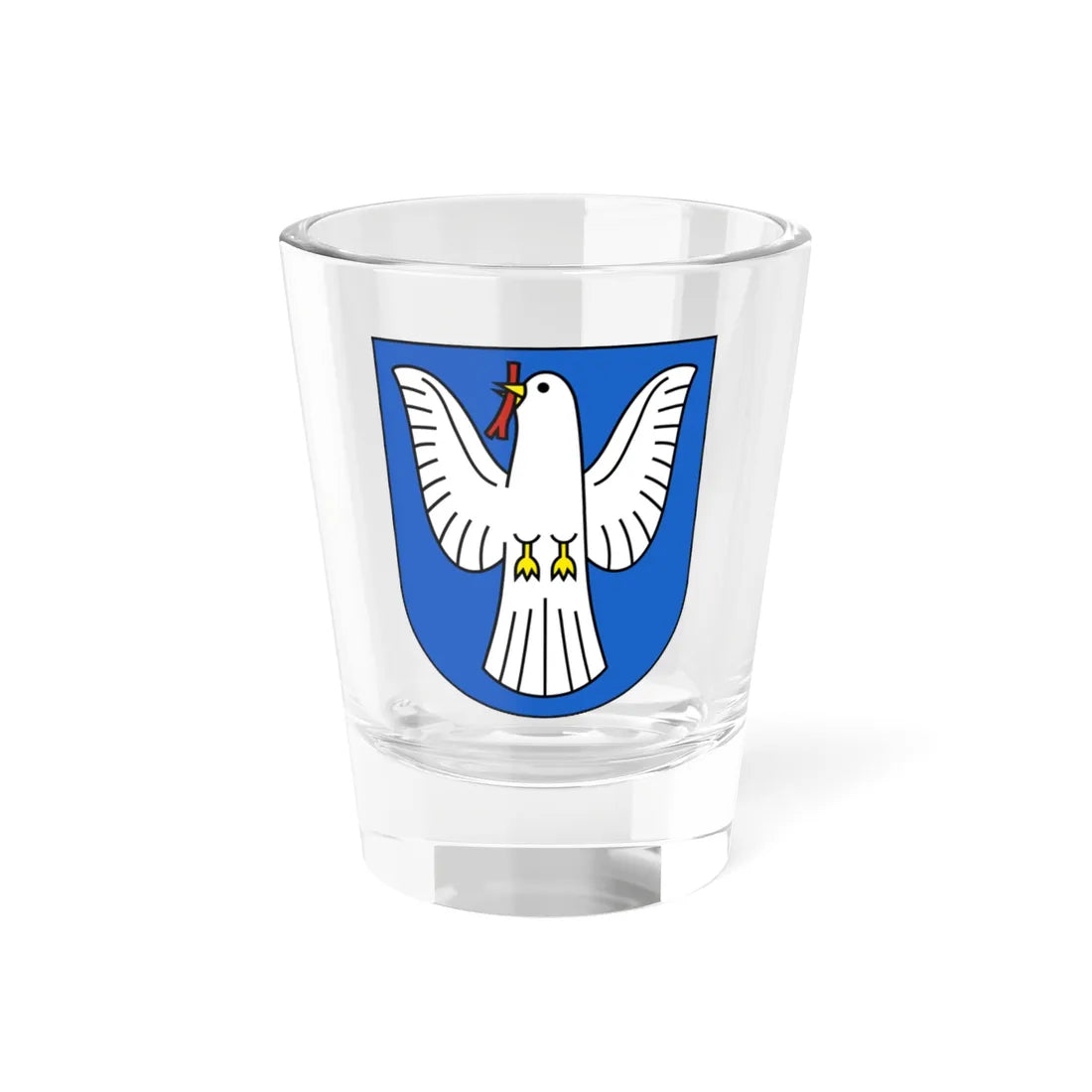 BadRagaz-blazon (Switzerland) (Coat of Arms) Shot Glass 1.5oz 1.5oz - Go Mug Yourself