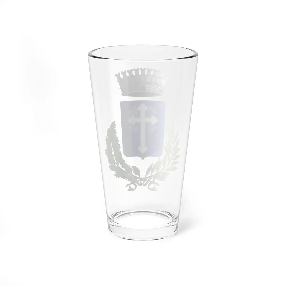 Bagnolo di Po-Stemma (Italy) (Coat of Arms) Pint Glass 16oz - Go Mug Yourself