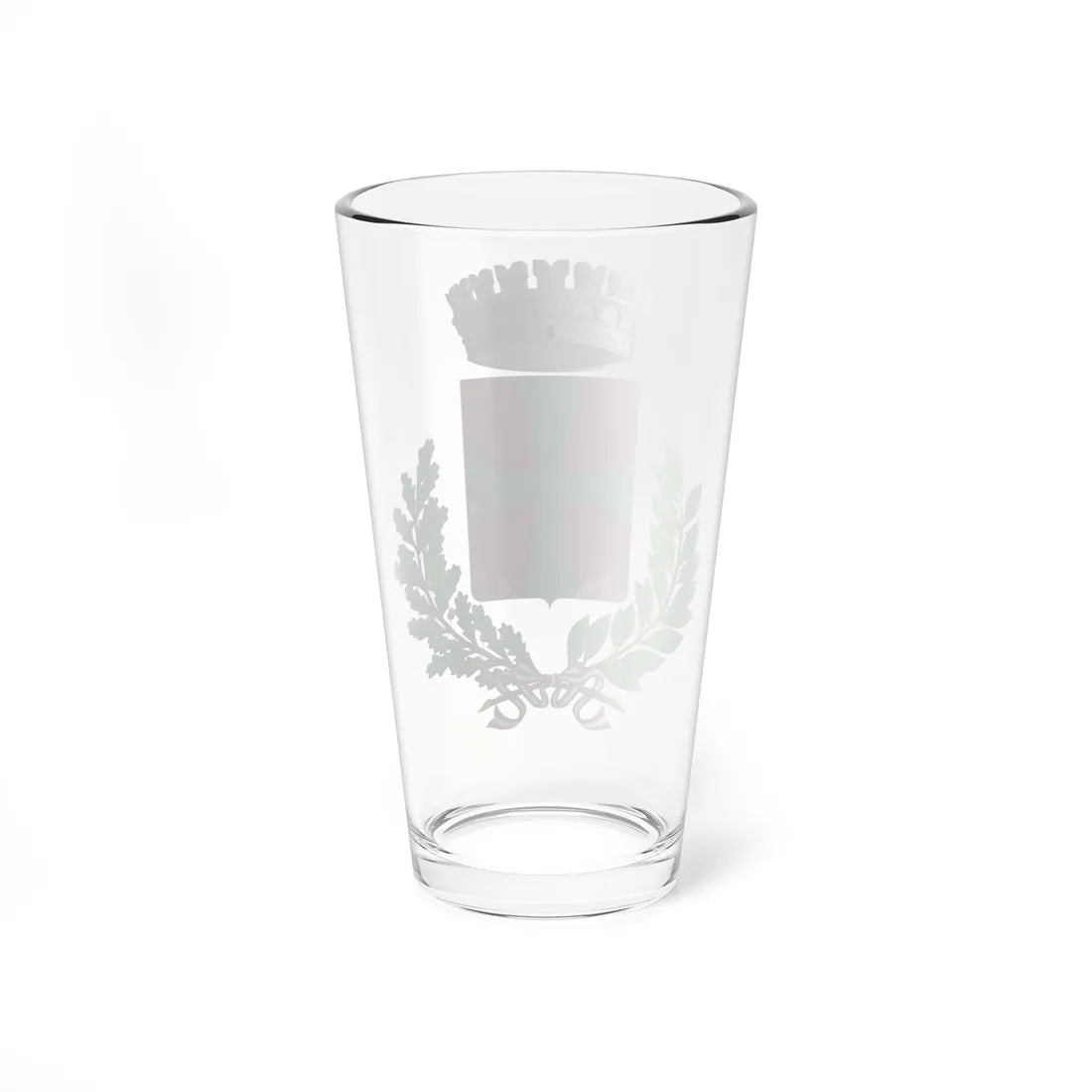 Bagnolo in Piano-Stemma (Italy) (Coat of Arms) Pint Glass 16oz - Go Mug Yourself