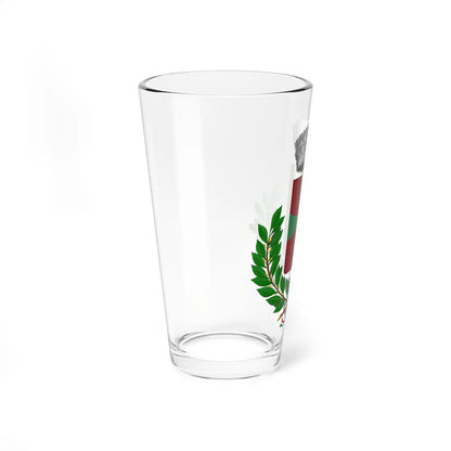 Bagnolo in Piano-Stemma (Italy) (Coat of Arms) Pint Glass 16oz - Go Mug Yourself