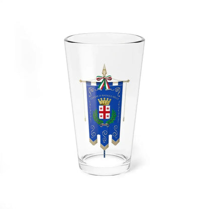 Bagnolo Mella-Gonfalone (Italy) Pint Glass 16oz 16oz - Go Mug Yourself